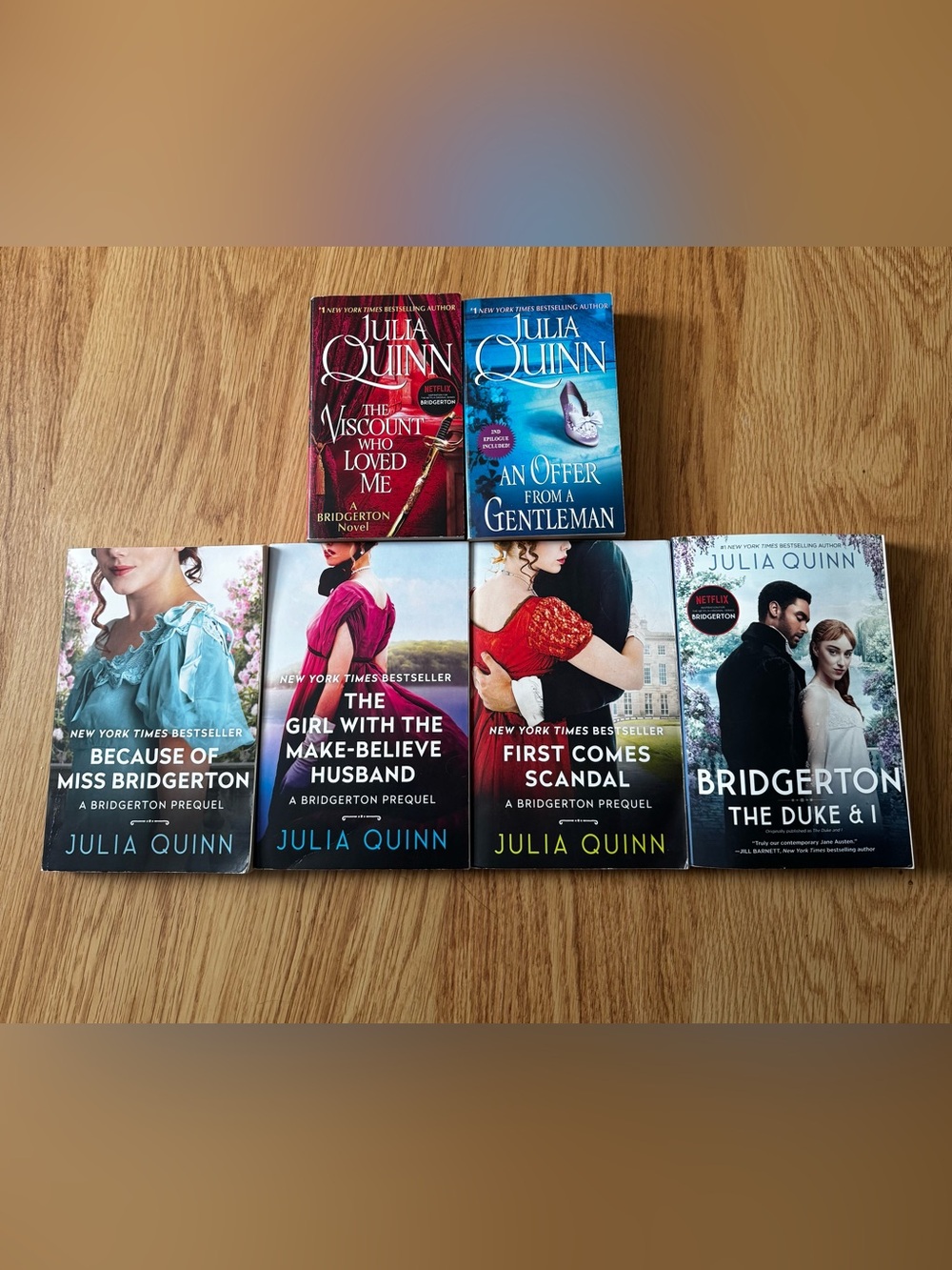 6 Bridgerton Novels